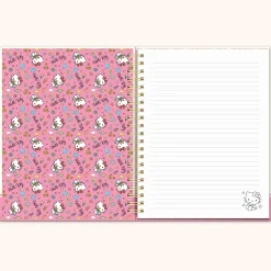 Studio Oh! Hello Kitty x College Letters Extra-Large Spiral Notebook