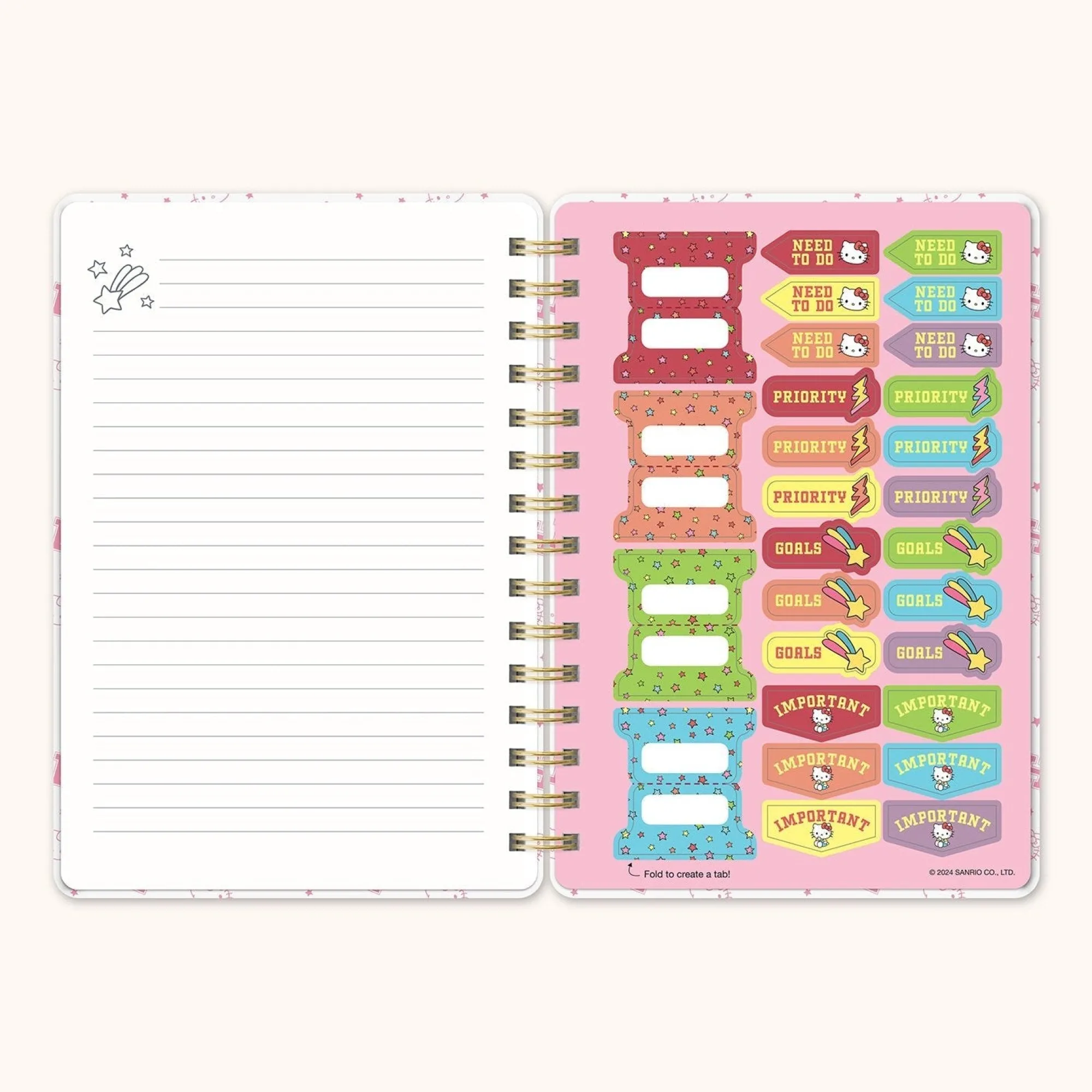 Studio Oh! Hello Kitty x College Letters Agatha Notebook