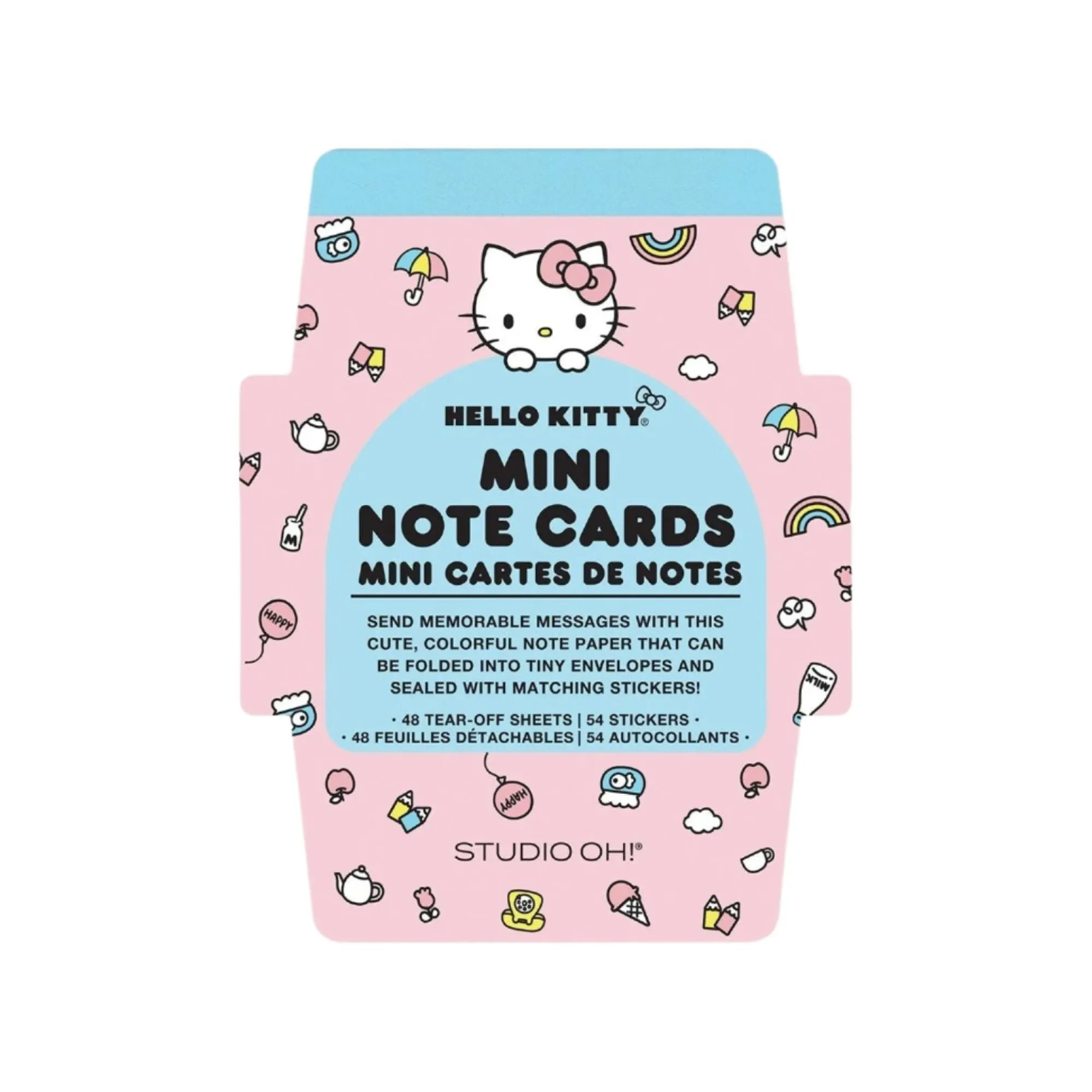 Studio Oh! Hello Kitty x Classic Pink Mini Memo with Stickers