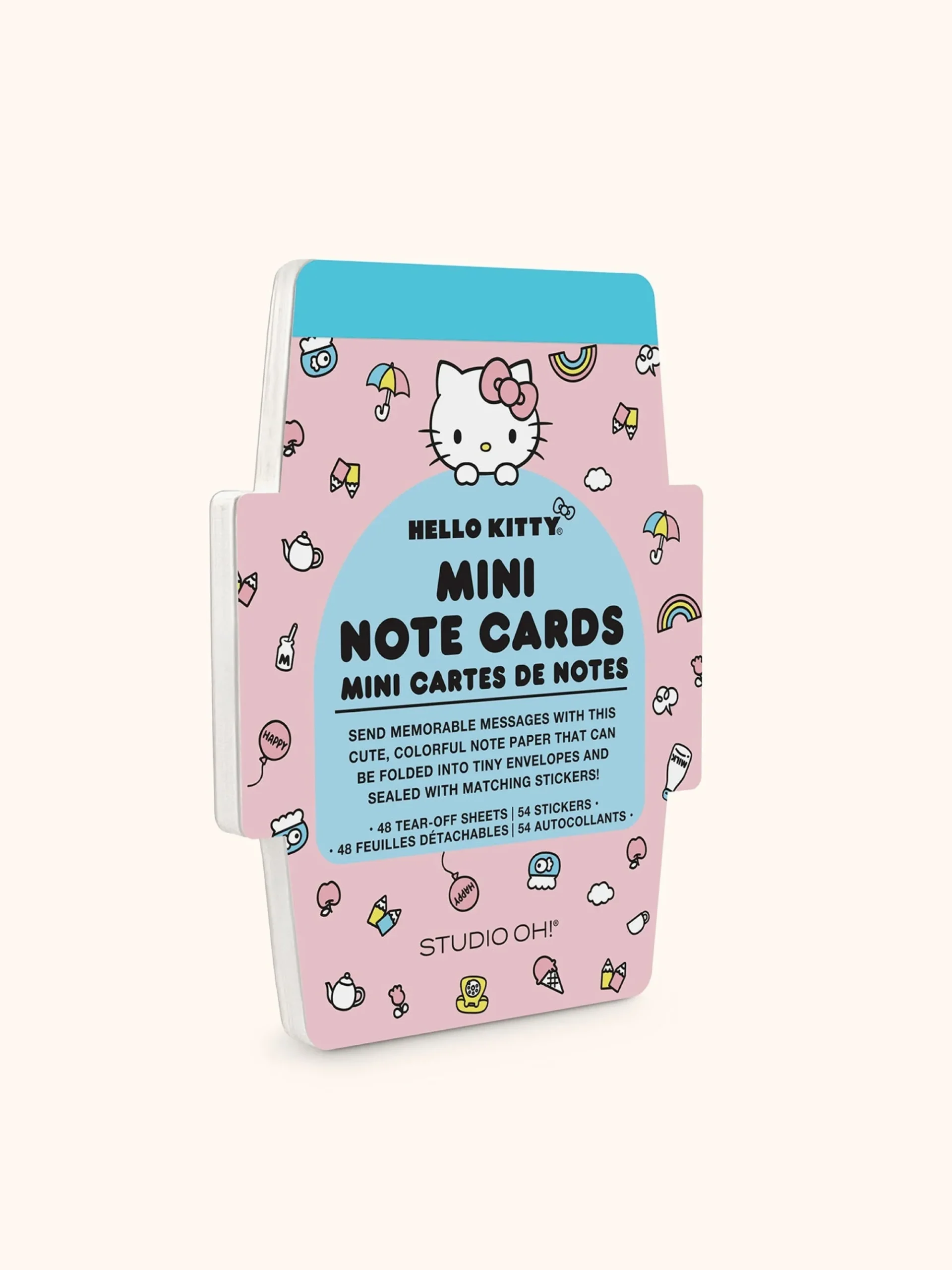 Studio Oh! Hello Kitty x Classic Pink Mini Memo with Stickers
