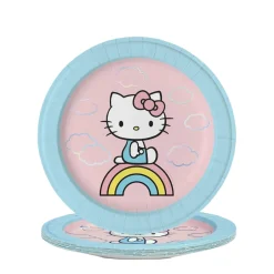 Studio Oh! Hello Kitty x Rainbow Skies Luncheon Plates