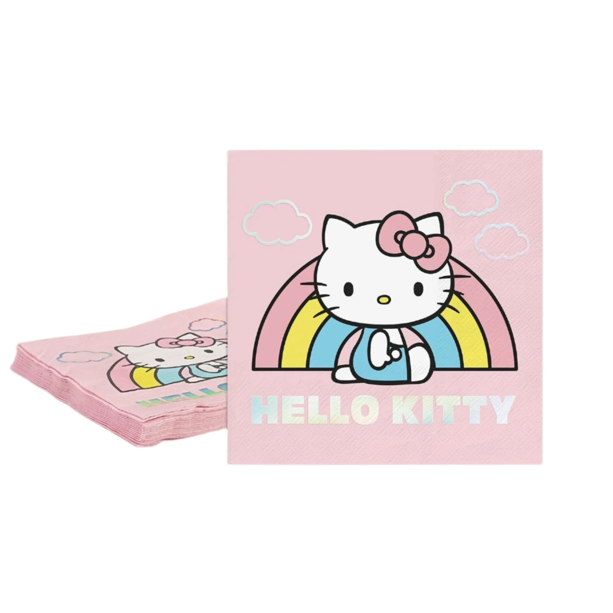 Studio Oh! Hello Kitty x Rainbow Skies Luncheon Napkins