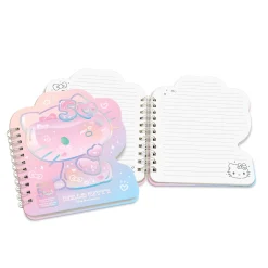 Orange Circle Hello Kitty x Studio Oh! 50th Anniversary Die-Cut Spiral Notebook