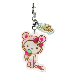 NAKAJIMA CORPORATION Hello Kitty x Tokidoki Keychain and Zipper Pull Duo (Kawaii Carnival)