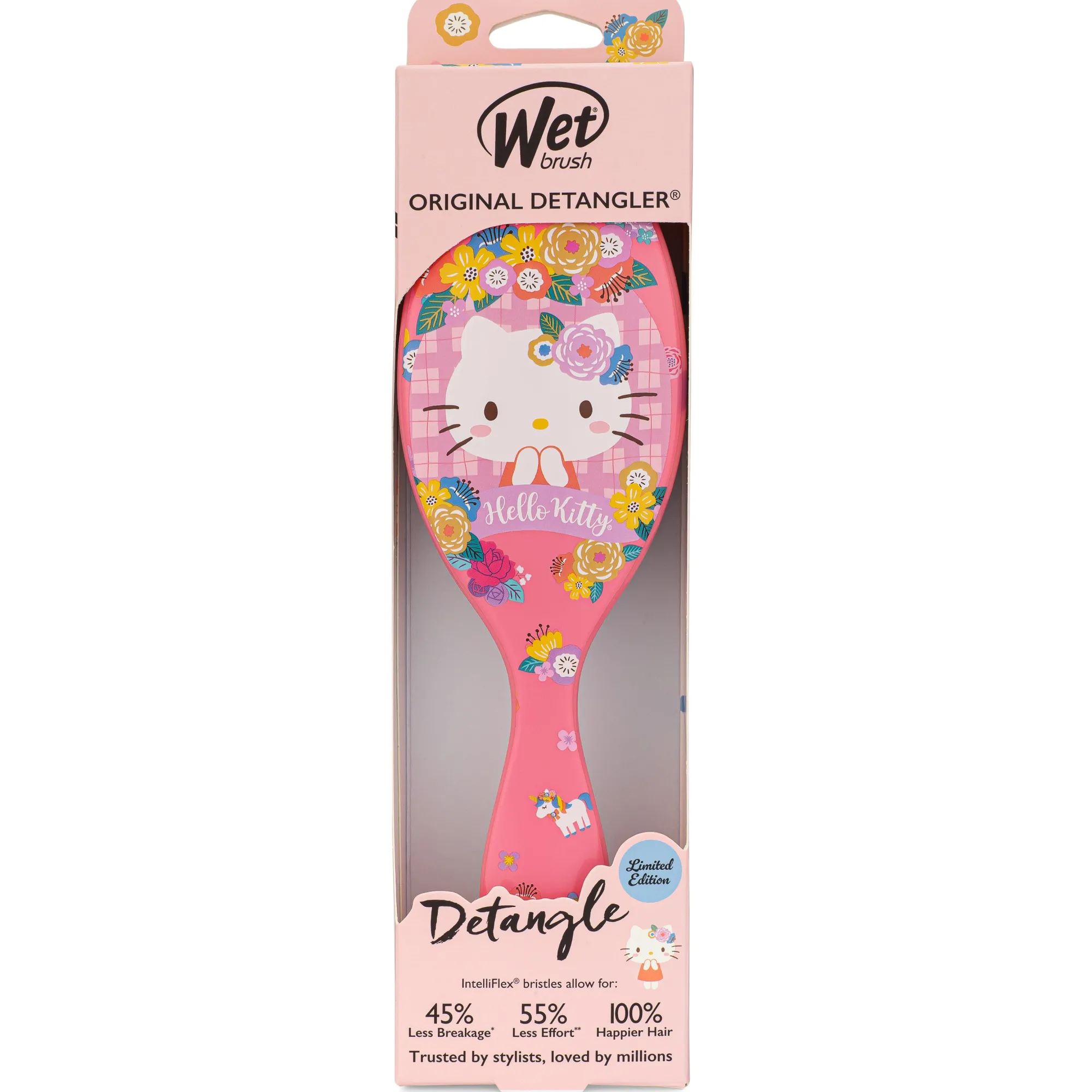 BBI (Beauty by Imagination) Hello Kitty x Wet Brush The Original Detangler (Floral)