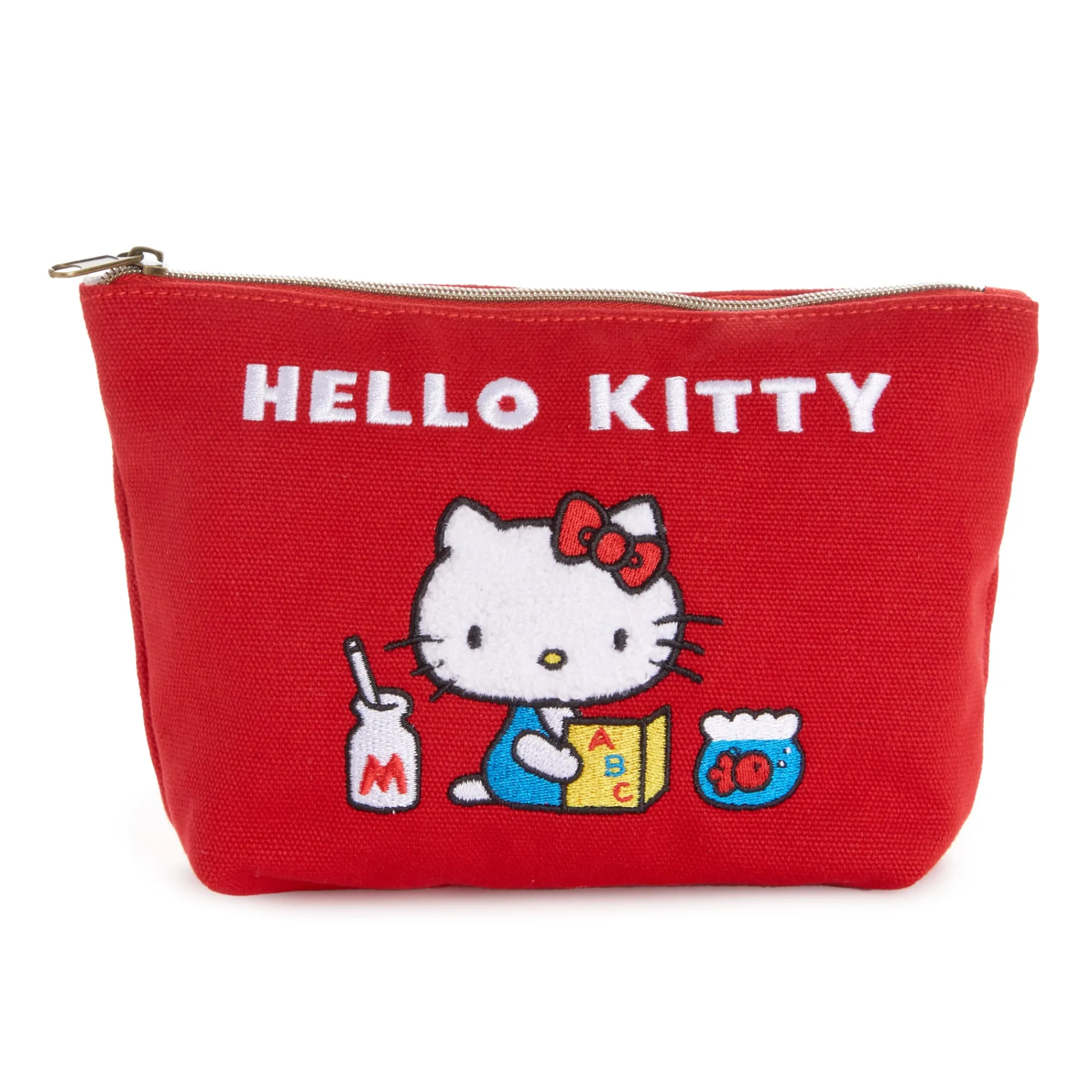 NAKAJIMA CORPORATION Hello Kitty Zipper Pouch (Red Classic Series)
