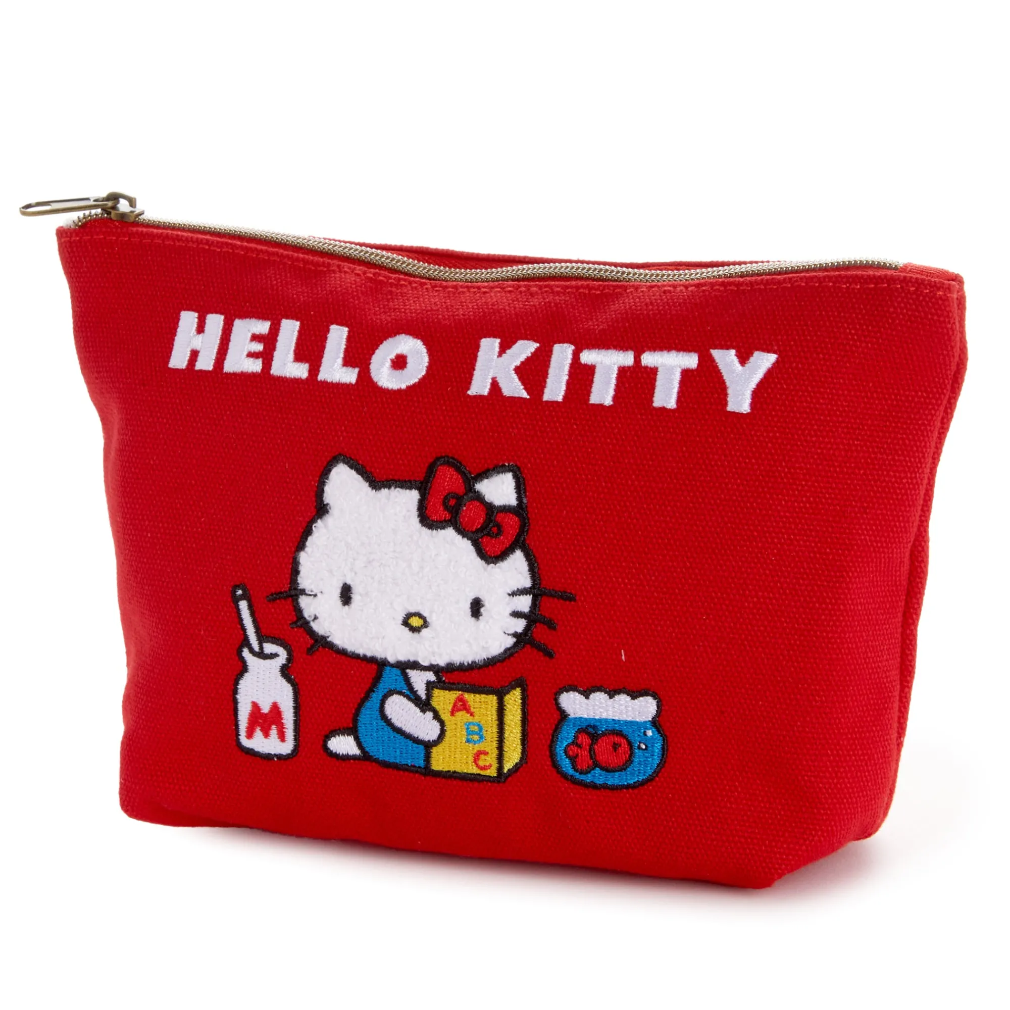 NAKAJIMA CORPORATION Hello Kitty Zipper Pouch (Red Classic Series)