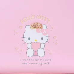 Japan Original Hello Kitty Zipper Pouch (Dainty Tiara Series)