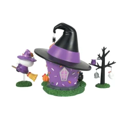 ENESCO LLC Hello Kitty's Halloween Witch Tower Figurine Set