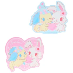 Japan Original Jewelpet 16-pc Sticker Pack (Heisei Fluffy Heart Series)