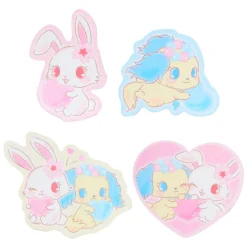 Japan Original Jewelpet 16-pc Sticker Pack (Heisei Fluffy Heart Series)