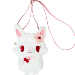 Japan Original Jewelpet Plush Mini Crossbody Bag (Heisei Fluffy Heart Series)