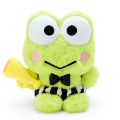 Japan Original Keroppi 8" Plush (Happy Song and Dance Series)