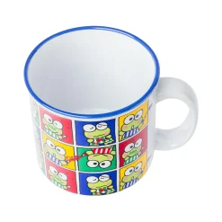 Silver Buffalo Keroppi Ceramic Mug (Grid Pose)