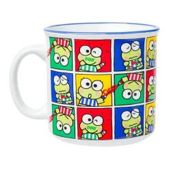 Silver Buffalo Keroppi Ceramic Mug (Grid Pose)