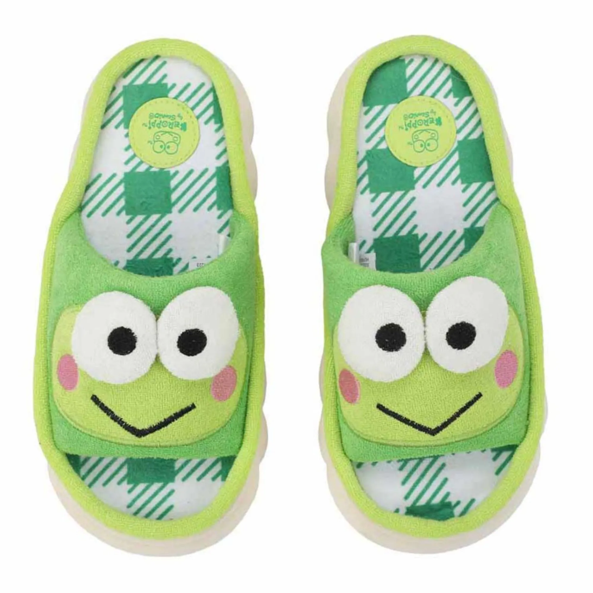 BIOWORLD Keroppi 3D Cloud Loungewear Slides