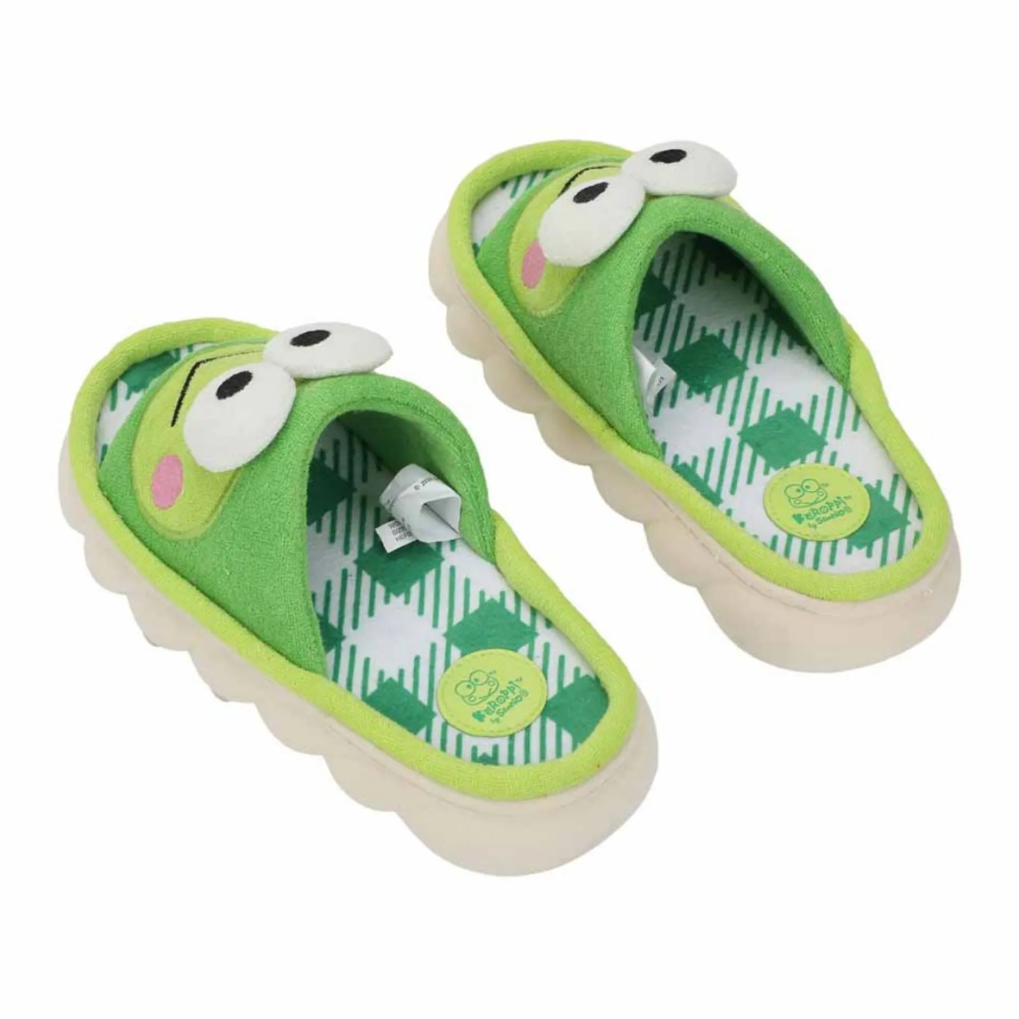 BIOWORLD Keroppi 3D Cloud Loungewear Slides