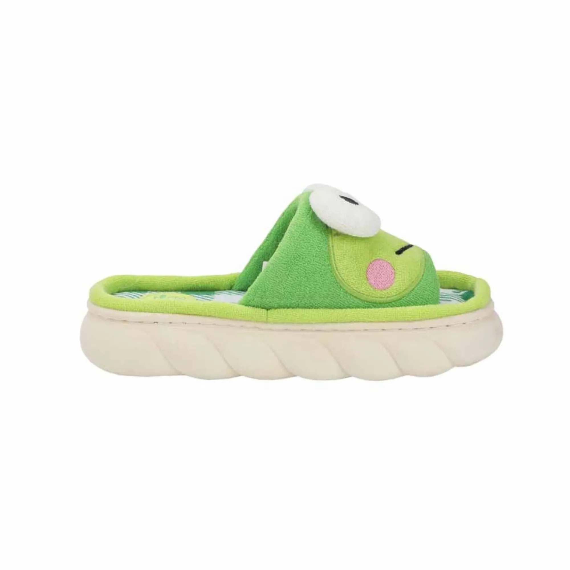 BIOWORLD Keroppi 3D Cloud Loungewear Slides