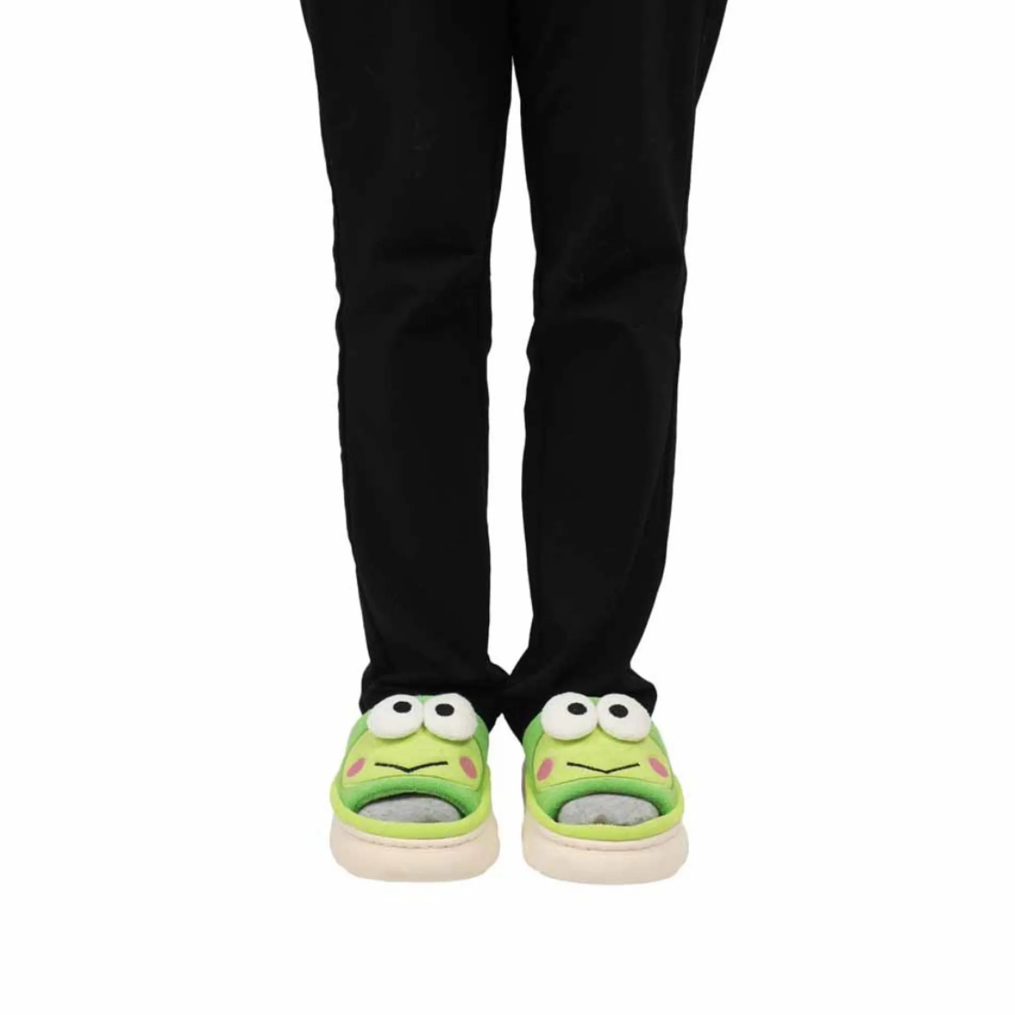 BIOWORLD Keroppi 3D Cloud Loungewear Slides