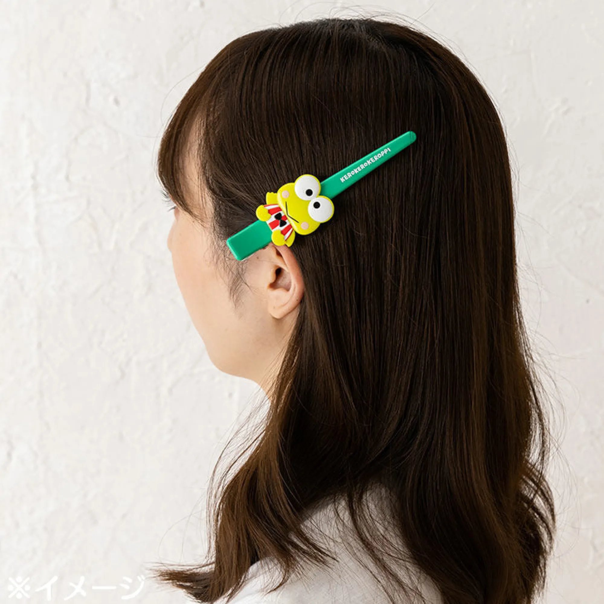 Japan Original Keroppi Large Hair Clip