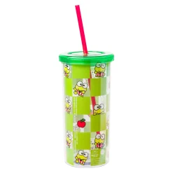 Silver Buffalo Keroppi 20oz Apples Travel Tumbler