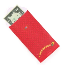 Global Original Keroppi 8-pc Vertical Enclosure Envelopes (Red)