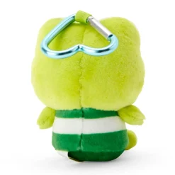 Japan Original Keroppi Plush Mascot All My Heart Keychain