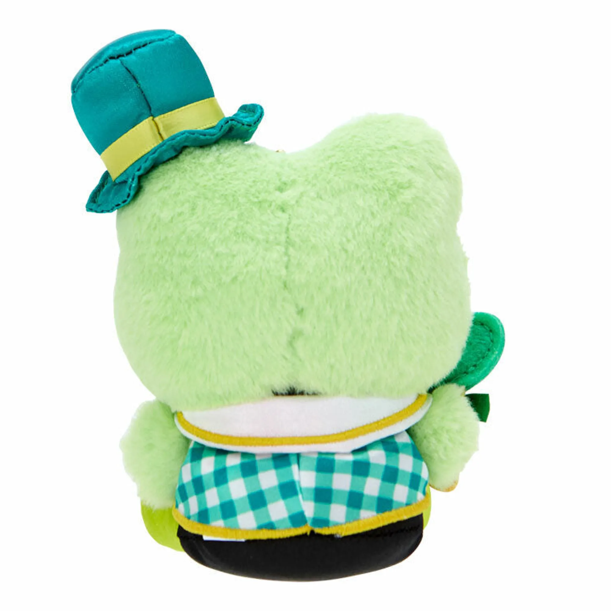 Japan Original Keroppi Plush Mascot Keychain (Love You More Series)