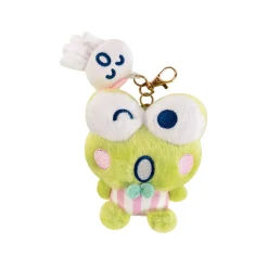 Global Original Keroppi Plush Mascot Keychain (Teru Teru and Me Series)
