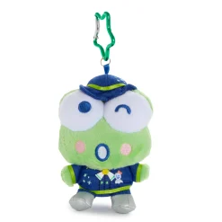 Global Original Keroppi Plush Mascot Keychain (Hapidanbui Boy Band Series)