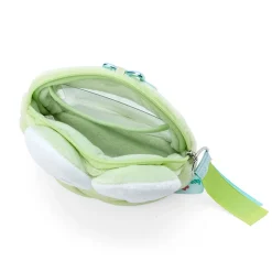 Japan Original Keroppi Plush Mini Face Pouch