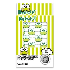 Silver Buffalo Keroppi Pose 20ct LED String Lights