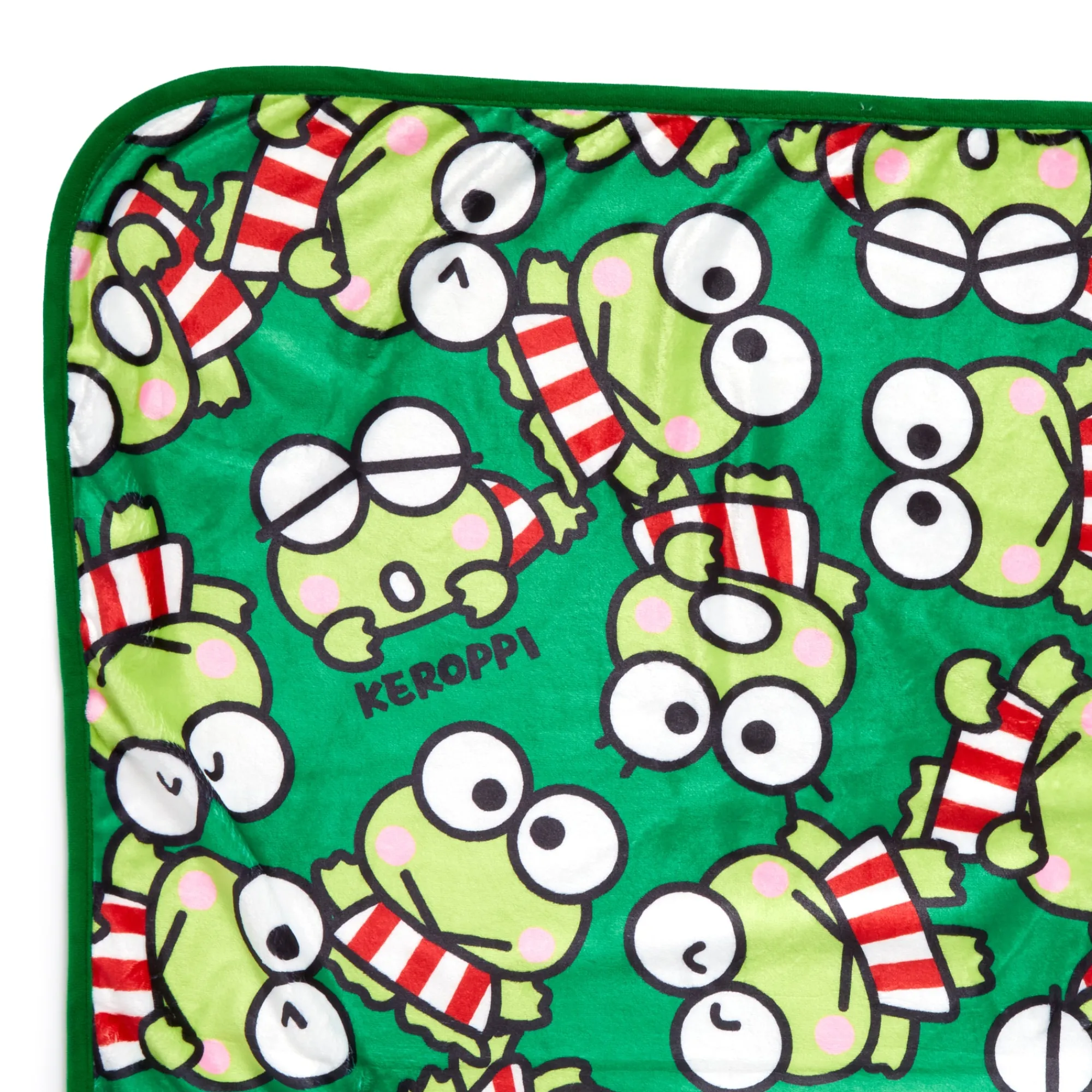 NAKAJIMA CORPORATION Keroppi Throw Blanket (All-Over Series)