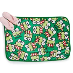 NAKAJIMA CORPORATION Keroppi Throw Blanket (All-Over Series)