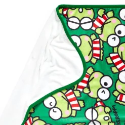NAKAJIMA CORPORATION Keroppi Throw Blanket (All-Over Series)