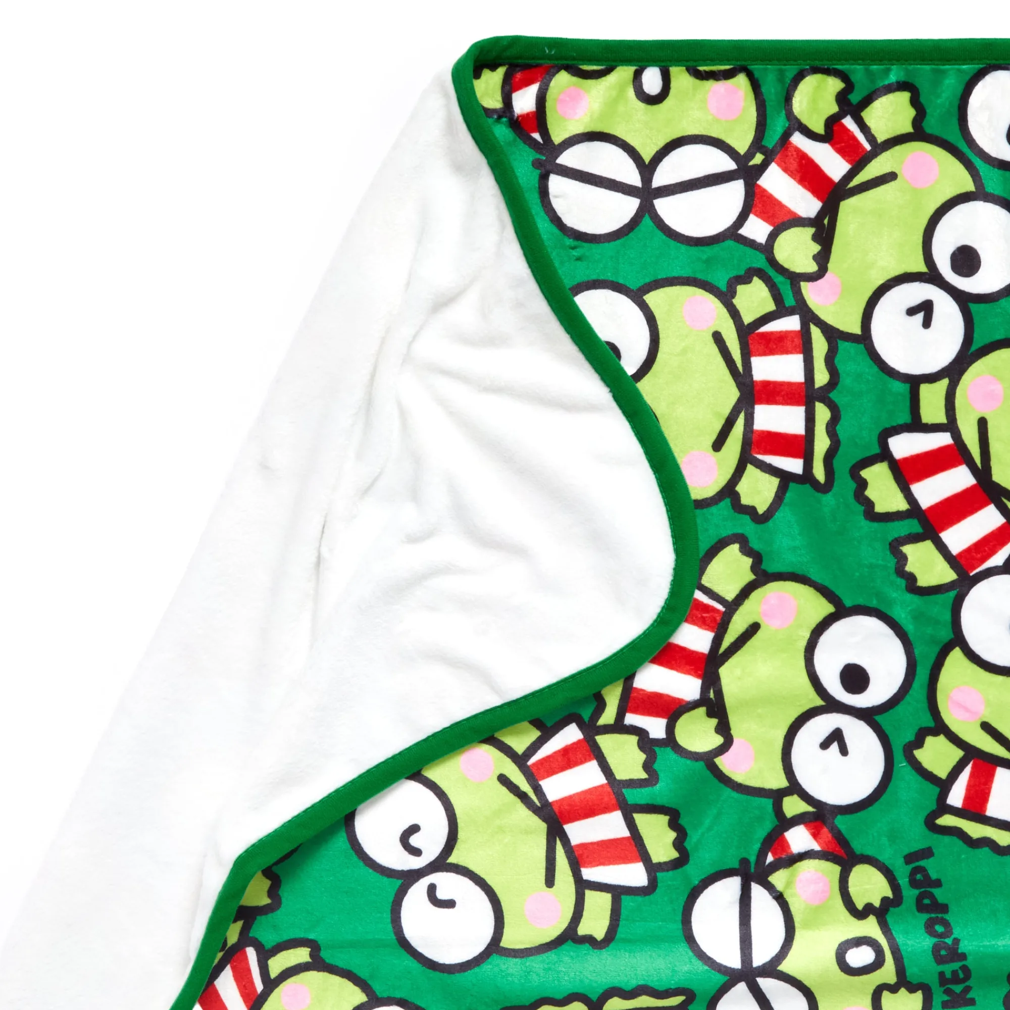 NAKAJIMA CORPORATION Keroppi Throw Blanket (All-Over Series)