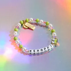 LITTLE WORDS PROJECT Keroppi x Beaded Bracelet
