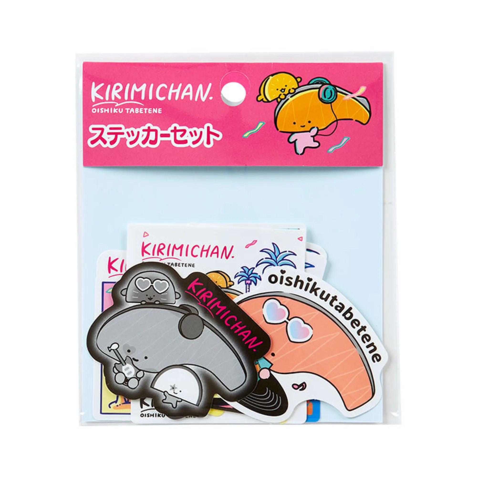 Japan Original Kirimichan 10-Pc Sticker Pack (Summer Festival Forever Series)