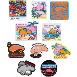 Japan Original Kirimichan 10-Pc Sticker Pack (Summer Festival Forever Series)