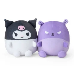 Japan Original Kuromi & Baku Better Together Throw Pillow Duo