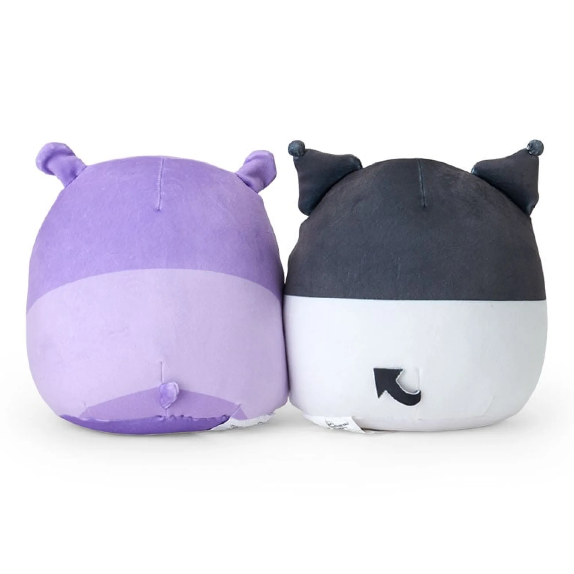 Japan Original Kuromi & Baku Better Together Throw Pillow Duo