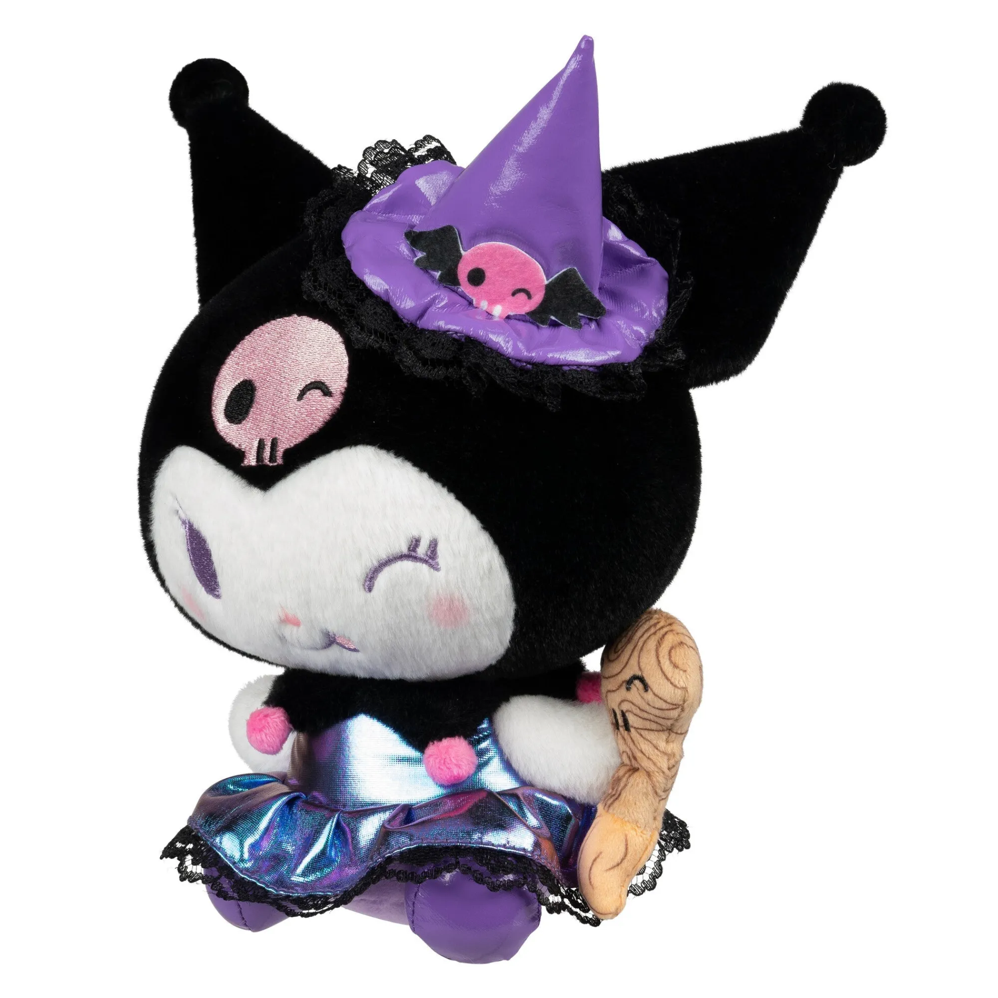 Jazwares Kuromi 8" Plush Halloween Witch Plush