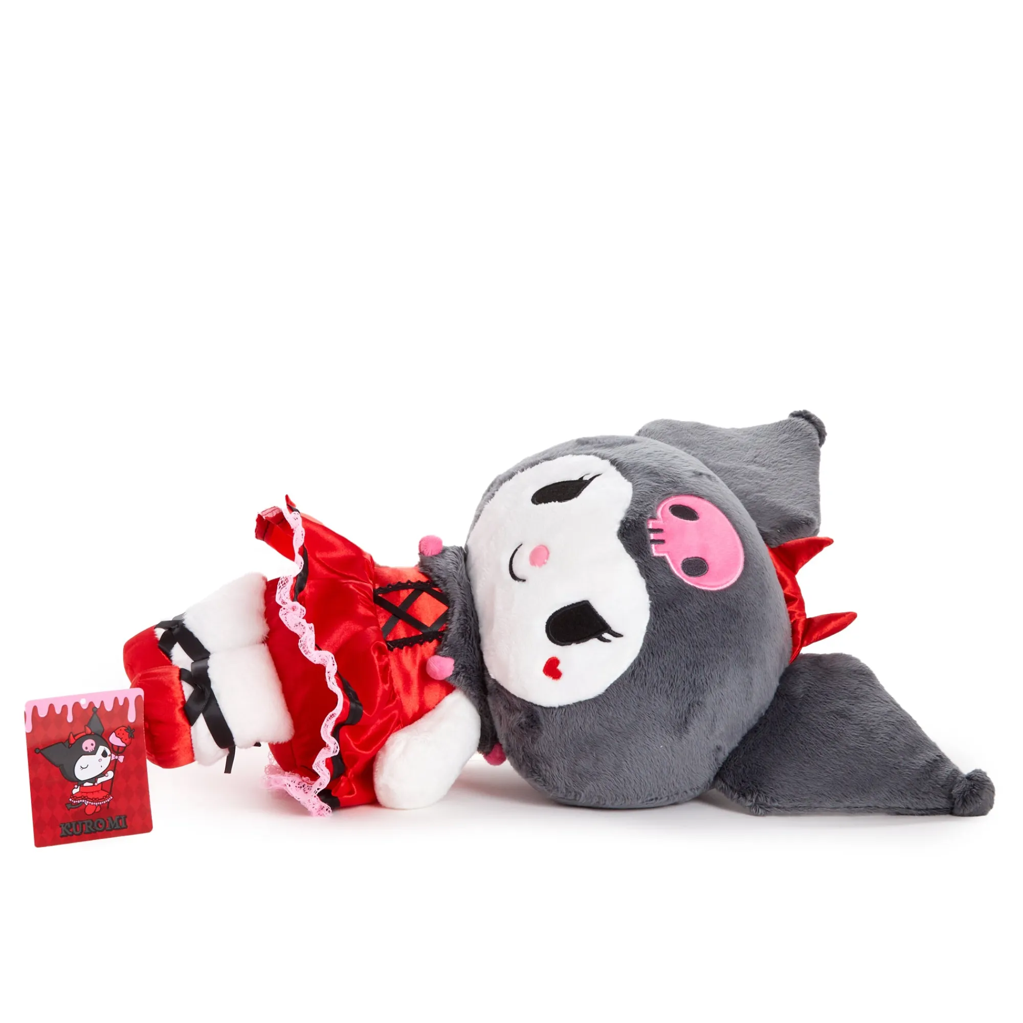 NAKAJIMA CORPORATION Kuromi 12" Plush (Strawberry Treat Series)