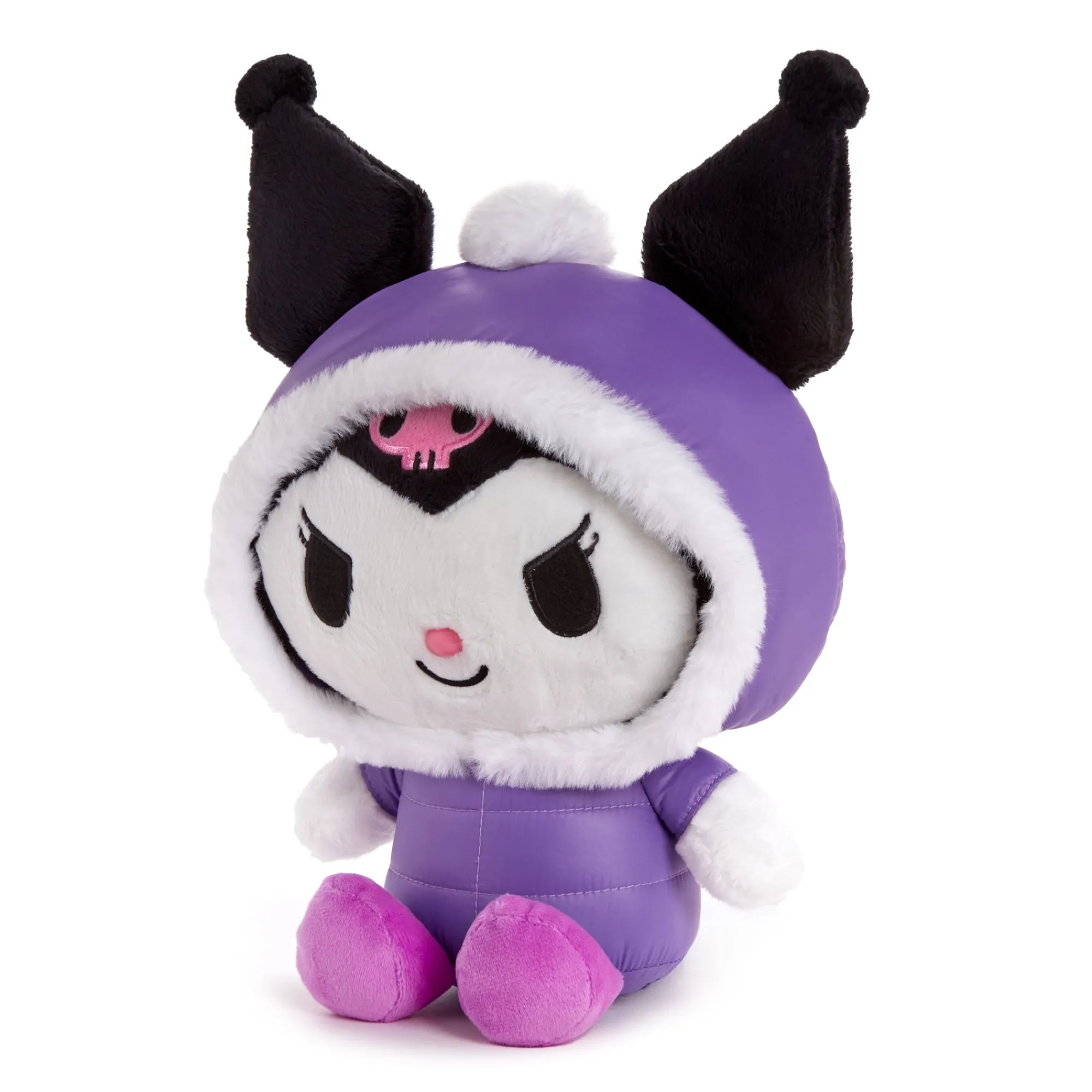 NAKAJIMA CORPORATION Kuromi 12" Plush (Winter Puffer Series)