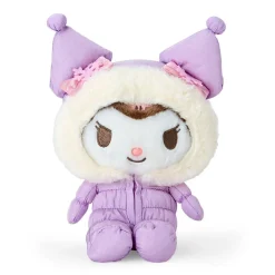 Japan Original Kuromi 6" Plush (Winter Snowsuit Series)