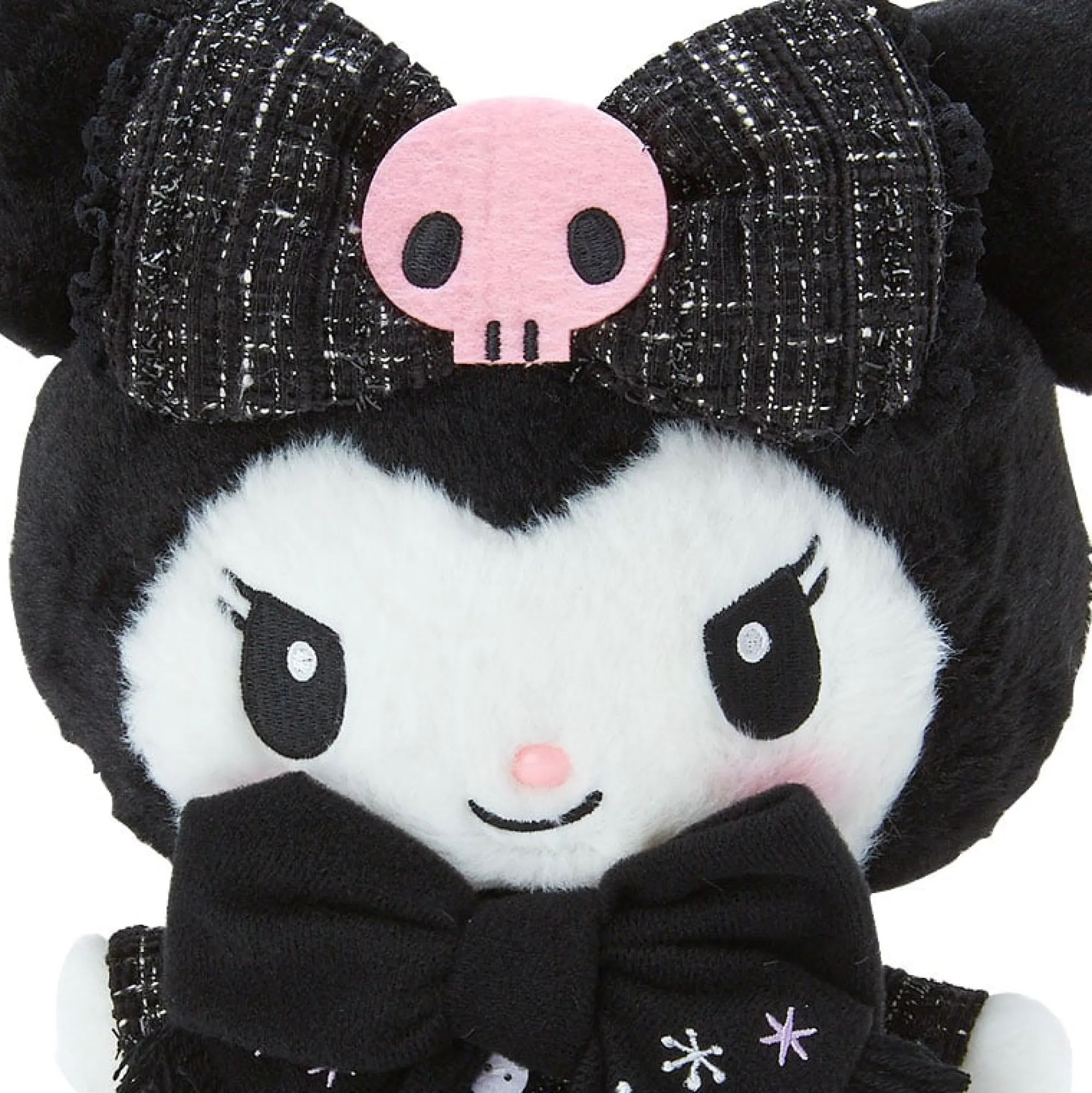 Japan Original Kuromi 9" Plush (Winter Tweed Series)