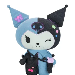 Jazwares Kuromi 24" Ultra-Premier Denim Patchwork Plush (Limited Edition)