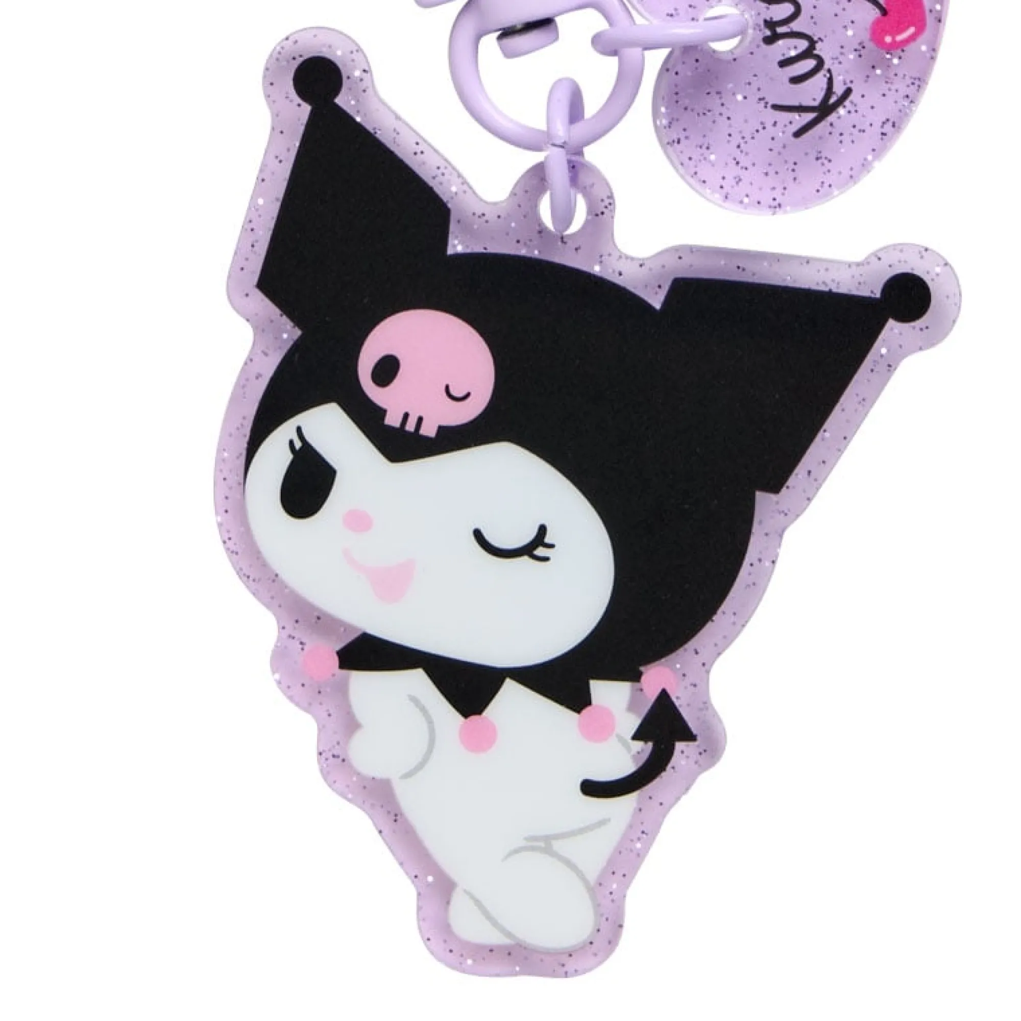 Japan Original Kuromi Adhesive Smartphone Charm