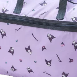 Japan Original Kuromi All-Over Print Foldable Weekender Bag
