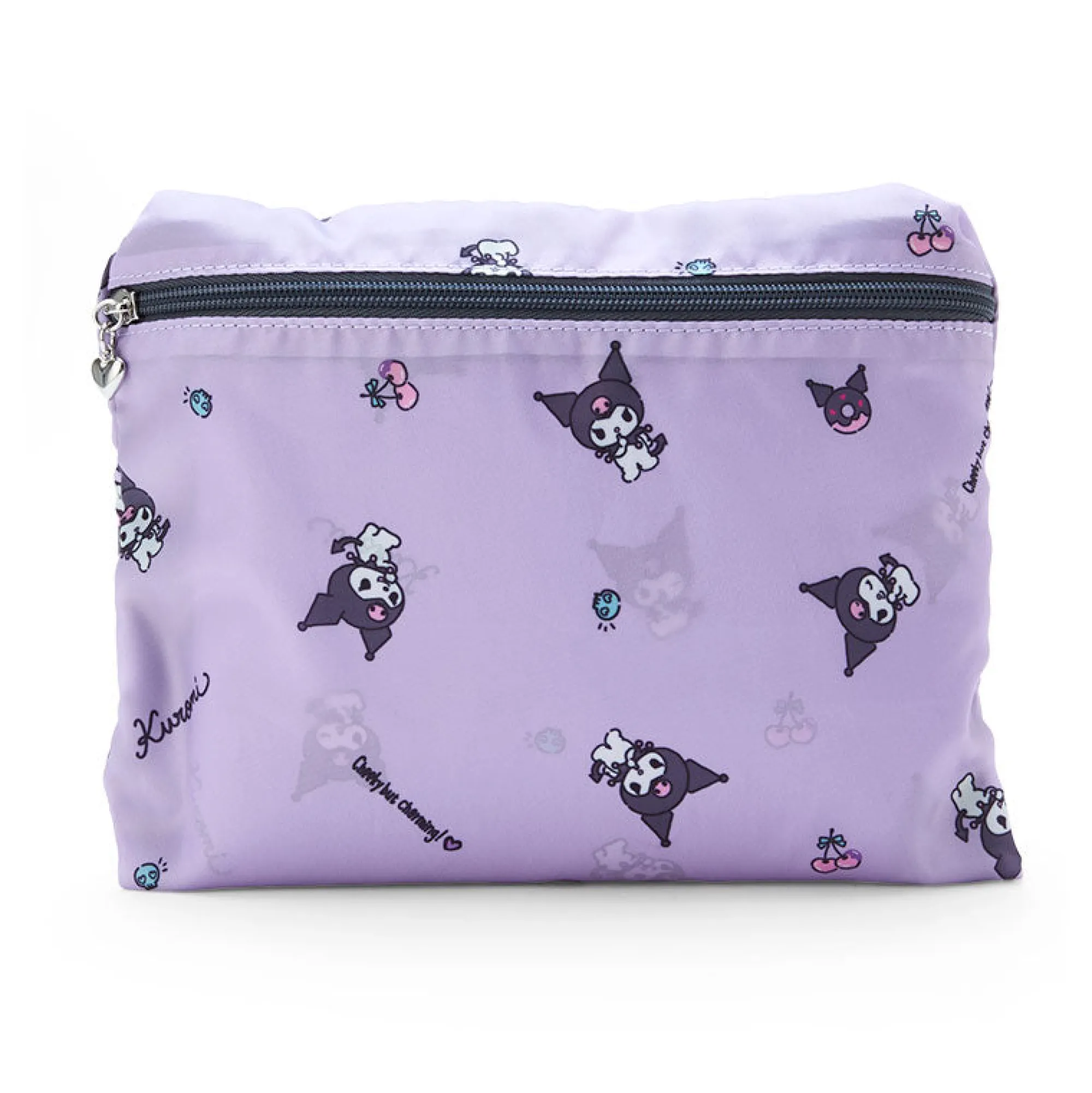 Japan Original Kuromi All-Over Print Foldable Weekender Bag